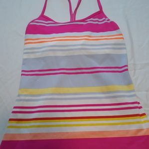 Lululemon Power Y Striped Tank